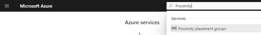 azure portal search proximity placement group blog vinicius deschamps