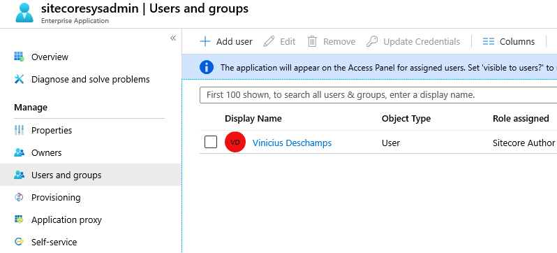 azure enterprise application user assigned blog vinicius deschamps