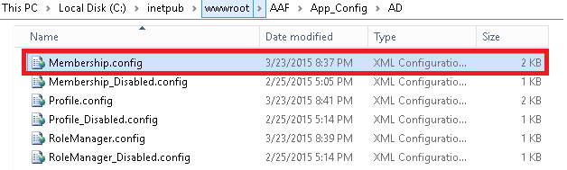Sitecore App Config Active Directory Membership Config File Blog Vinicius Deschamps