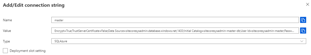 Azure App Service Configuration Connection Strings Blog Vinicius Deschamps