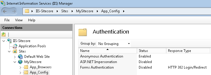 Iis Authentication Options Blog Vinicius Deschamps