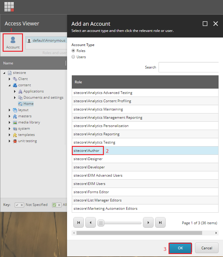 Sitecore Access Viewer Choose Role Blog Vinicius Deschamps