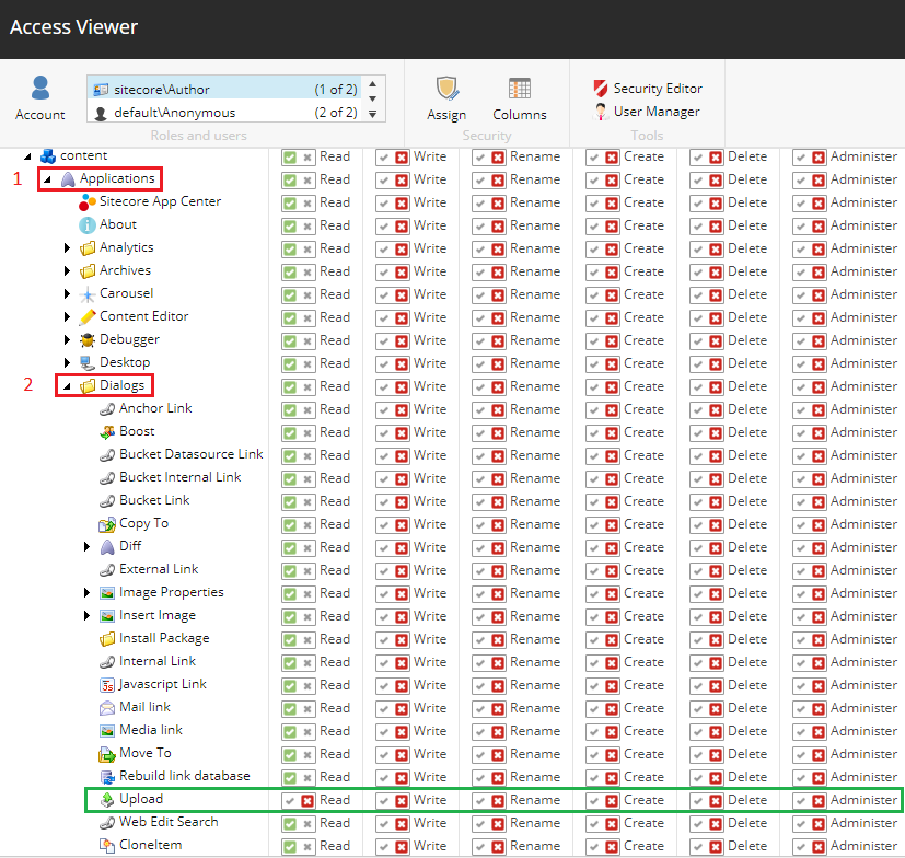 Sitecore Access Viewer Role View Permission Blog Vinicius Deschamps